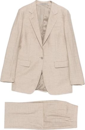 Tagliatore Adrianne Jacket - Dames - Business pakken - Beige - M - Katoen - Kostuums