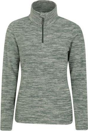 Mountain Warehouse Snowdon Melange Fleece Top in Green at Nordstrom, Size 10