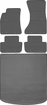 OEM Juego De Alfombrillas De Goma Para Audi A5 8t Sportback (2009-2016) + Alfombrilla Para El Maletero