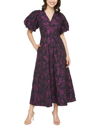 Kay Unger Grace Tea Length Dress