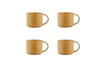 Bj&ouml;rn Borg Taza 50cl - 4 piezas - Ocre