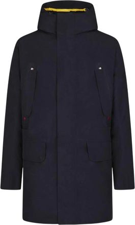 Save The Duck Hero Gore-Tex Hooded Coat in Black/Black Men