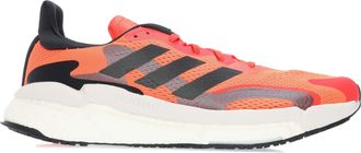 adidas Mens Solarboost Shoes in Red - Orange Textile - Size UK 7.5