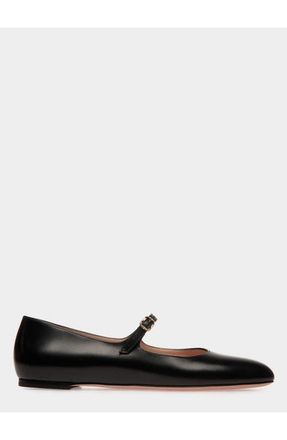 Bally rina Flat In Candy Leather in Black at Nordstrom, Size 37