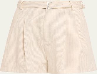 Frame Denim The Striped Shorts