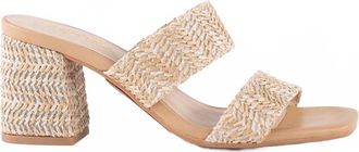 Seychelles Womens Newport Raffia Strap Heel Sandals In Natural