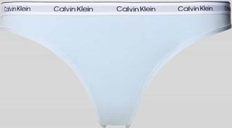 Calvin Klein Underwear String mit elastischem Bund in Hellblau, Gr&ouml;&szlig;e XL