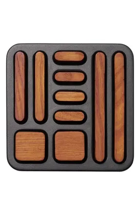 Apto Tidy Set of 8 Magnets in Black at Nordstrom