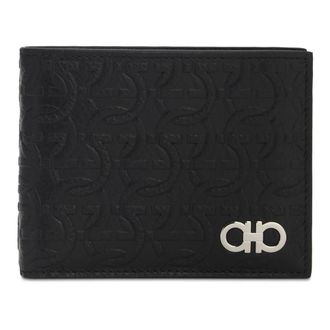 Ferragamo Wallets & Cardholders, male, Black, Size: ONE SIZE Leather Wallet