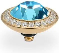 Qudo Tondo Deluxe Top 0.51 - Gold in Aquamarine at Nordstrom