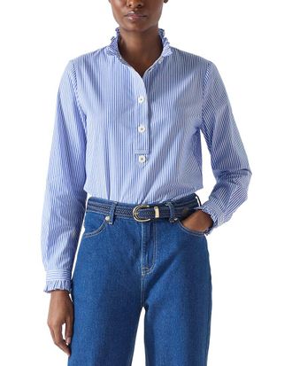 L.k. Bennett Lk Bennett Emile Woven Top