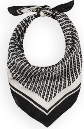 Janice Zijden Sjaal Effron Logo Ketting - Dames - Zijden sjaals - Veelkleurig - ONE Size - Accessoires