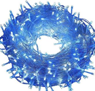 OEM Luces Para &Aacute;rbol De Navidad, 288 Led Tipo Oruga, Grupo En Color Azul, 2 M