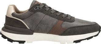 Björn Borg Schoenen, Heren, Veelkleurig, 41 EU, Leer, Lage Sneaker in Donkergrijs-Taupe