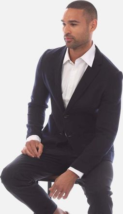 HUGO BOSS Mens T-Heston-DF Blazer Jacket - Navy - Size: 36/Regular