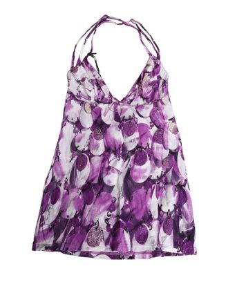 Roberto Cavalli Patterned Halter Neck Womens Underwear
