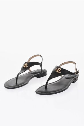 Polo Ralph Lauren Leather Thong Sandals ELLINGTON size 37