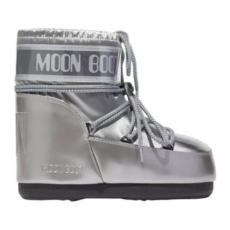 Moon Boot Moon Boot, Winter Boots, female, Gray, Size: 6 US Icon Low Glance