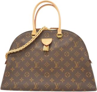 Louis Vuitton Pre-owned Handbags, female, Brown, Size: ONE SIZE Pre-owned Vintage Handbag