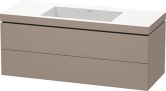 Duravit Duravit L-cube Meuble Vasque C-bonded Avec Socle, Suspendue Au