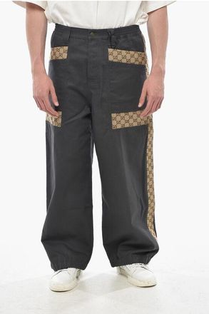 Gucci Casual Cotton Pants with Iconic Details size 48