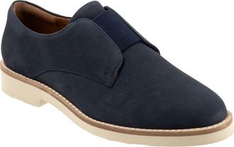 Softwalk Wexford Loafer in Navy Nubuck at Nordstrom, Size 10.5