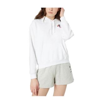 Champion Hoodie - Dames - Hoodies - Wit - S - Katoen - Hoodies & sweatvesten