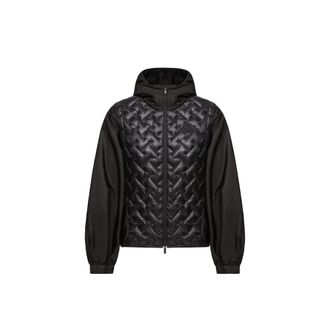 Moncler Moncler Mirage Packable 2-in-1 Short Down Jacket, Women, Black, Size: 0
