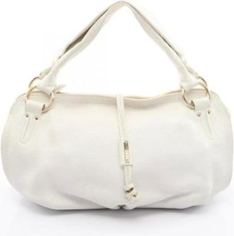 Celine Pre-owned Handbags, female, White, Size: ONE SIZE Pre-owned Vintage Handbag