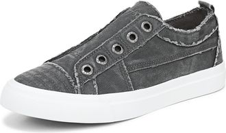 Blowfish Womens Play, Gray Love Not War Canvas, 5 UK