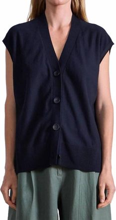Apiece Apart Bardi Drippy Vest In Black