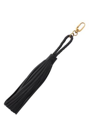 Hobo Ziggy Tassel Swag Bag Charm in Black at Nordstrom