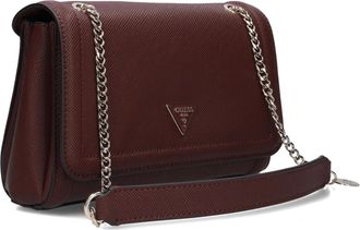 Guess Noelle II Cnvrtble Xbody Flap - Dames - Tassen - Rood - Maat: ONE Size Poliester