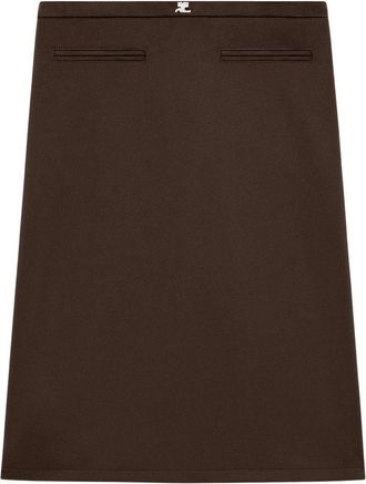 Courrèges Interlock Tracksuit Skirt