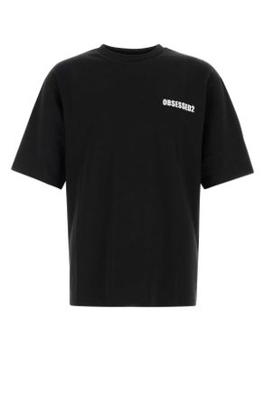 Dsquared2 Black Cotton T Shirt