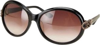 Loewe Pre-owned Accessories, female, Black, Size: ONE SIZE Pre-owned Plastic Sunglasses