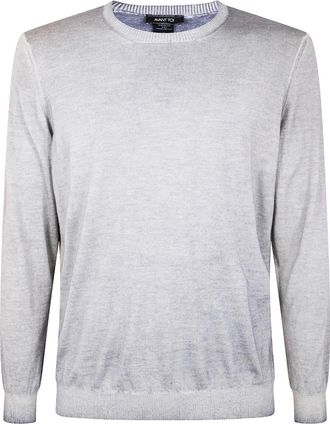 Avant Toi Maglione girocollo in cashmere - Grigio