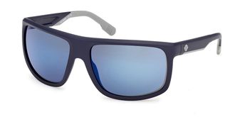 Harley-Davidson HD00029 91X Mens Sunglasses Blue Size 66