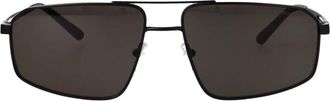 Emporio Armani Pilotenzonnebril - Heren - Zonnebrillen - Zwart - 59 MM - Accessoires