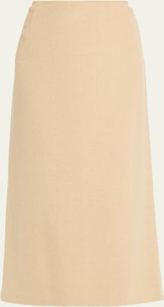 Lafayette 148 New York Cashmere-Blend Midi Pencil Skirt
