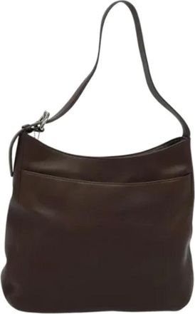 Coach Pre-owned borse di pelle a tracolla - - Pre-owned - Donna - Marrone - ONE SIZE