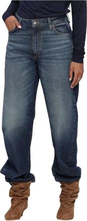 Lee Dames, Jeans, Blauw, Maat: W32 Katoen