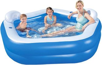 OEM Piscina Hinchable Para Ni&ntilde;os, Beb&eacute;s Y Adultos, Para Uso Interior Y Exterior, 213 X 206 X 69 Cm