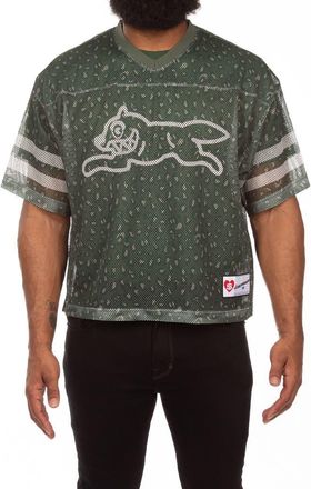 Icecream Eskimo Oversize Short Sleeve Mesh V-Neck Jersey in Sycamore at Nordstrom, Size Xx-Large