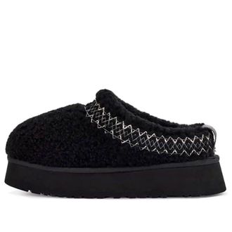 UGG (WMNS) UGG Tazz Slipper Heritage Braid Black 1143976-BLK