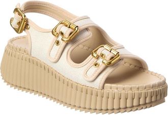 Chlo&eacute; Nama Canvas Sandal