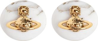 Vivienne Westwood Maude Oorbellen - Dames - Oorbellen - Geel - ONE Size - Accessoires