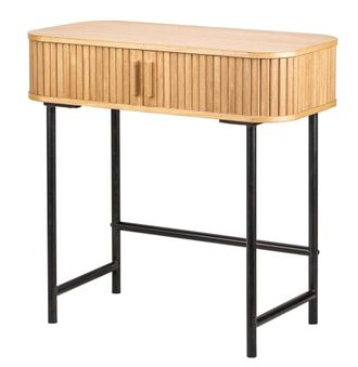 Nordlys Mesa consola 2 puertas en madera y acero