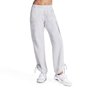 Skechers Womens Slip-in Everywhere Cargo Pant Grey L