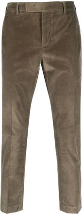Pantaloni Torino corduroy straight-leg trousers - men - Cotton/Spandex/Elastane - 50 - Green